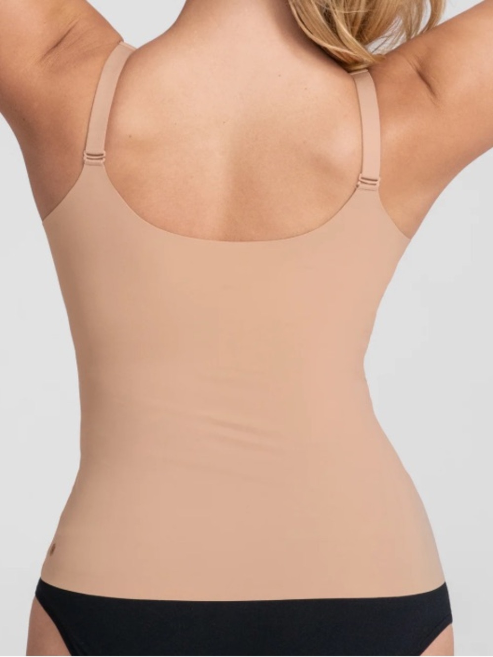 Honeylove Sculpting Cami with Built-In Bra — Beige